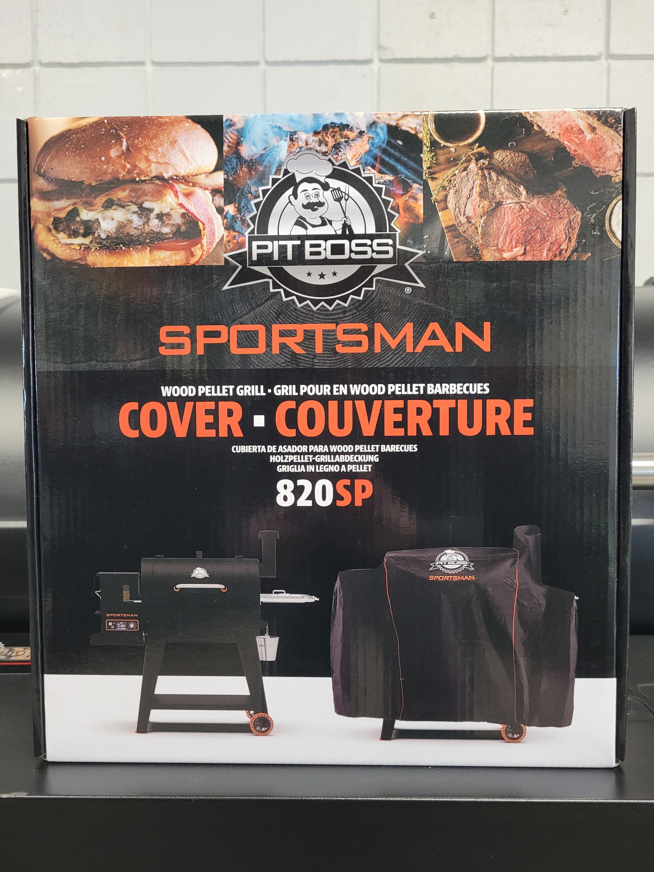 Pit boss smoker top cover