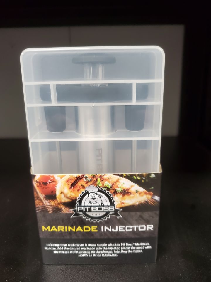 Pit Boss Stainless Steel Marinade Injector in the Marinade